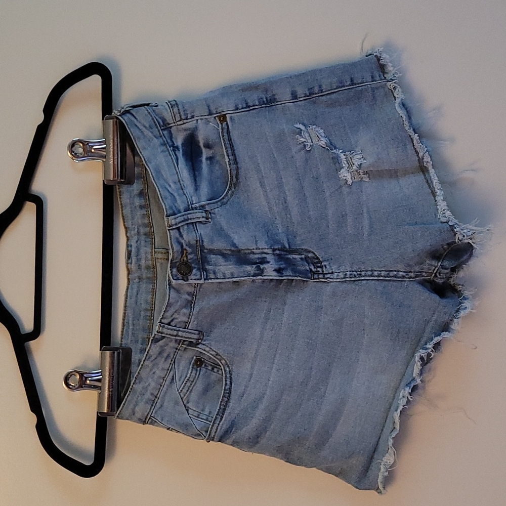 High rise shorts
